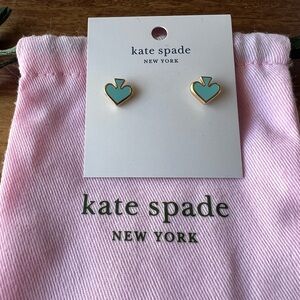 Kate Spade Enamel and Gold Plated Stud Earrings